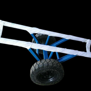 Greener (greener) telegraph pole transport truck two-wheel pole transport gun truck single and double pole cement pole truck transport truck car 12-meter pole forklift tire