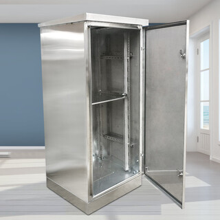 Stainless steel outdoor waterproof distribution cabinet 304/316l material network battery equipment cabinet ip6567 grade silver 1000*600*600