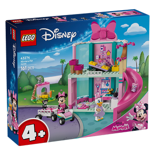 乐高（LEGO）积木拼装迪士尼43274 米妮的宠物酒店女孩儿童玩具生日礼物
