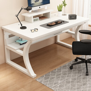 Yamele computer desk gaming desk thickened solid wood core computer desk office desk study desk ysz189