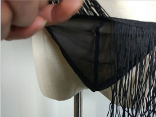 Sexy underwear for men, special flirting underwear for men, men's thong, sexy tassel t pants cover, black