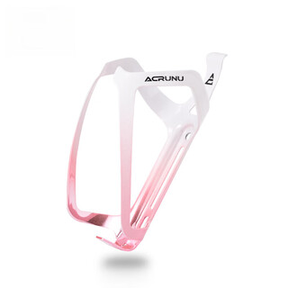 Mdug bicycle water bottle rack aluminum alloy colorful water cup holder mountain road bike cycling equipment accessories pink and white