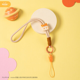 Instax fuji one-time imaging camera strap toast puppy