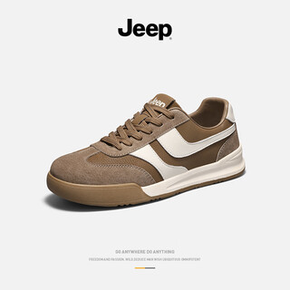 Jeep men's shoes 2025 spring and autumn new fashion sneakers youth versatile moral training shoes simple business casual shoes
