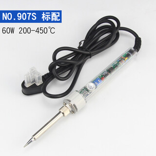 Gaojie guangzhou huanghua electric iron 30w40w 60w soldering electric soldering iron welding tool electric chromium iron electronic repair luotie gj907s tip (constant temperature internal heat 60w)