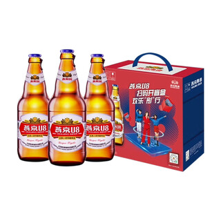 Yanjing yanjing u8 youshuang xiaodu special brew beer 8 bottles 500ml*6