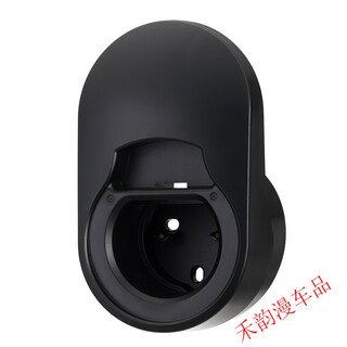 Clcey electric car charging pile gun head lock hanger waterproof and dustproof portable lifting hook winder holder black