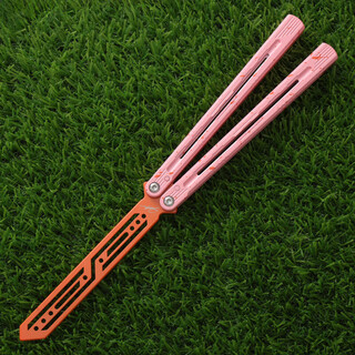 Boundless skylark v4 tuning fork swing training knife integrated aluminum handle ceramic coating static model toy canary 2 including a full set of accessories