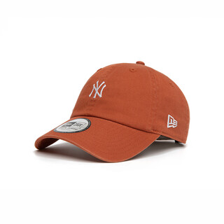 New era trendy brand hat mlb small label embroidered baseball cap ny yankees washed old sun visor hat for men and women orange s ofm