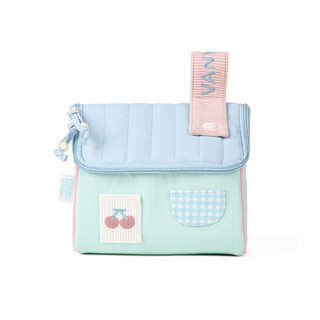 Vanwalk handbook series original cherry little house wash bag girls travel cosmetics portable storage bag cosmetic bag mint soda