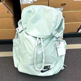 Nba vibe fashion nike men's and women's backpack backpack large capacity travel bag computer student school bag couple sports and leisure bag green-30*16*43cm