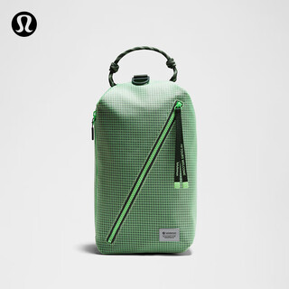 Lululemon丨fast track sports bag *paracord lu9cjws lime yellow green/rainforest green o/s