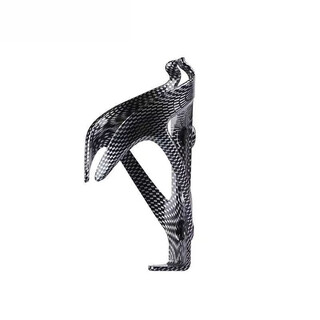 Complete bicycle water bottle cage, abs one-piece carbon pattern mountain bike water cup holder, road bike water bottle holder, riding equipment, carbon pattern design, type a, free screws