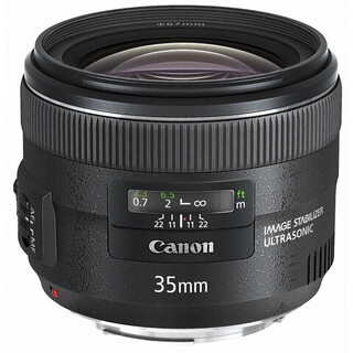 Canon canon slr fixed focus lens ef35mm f/2 usm full frame official standard