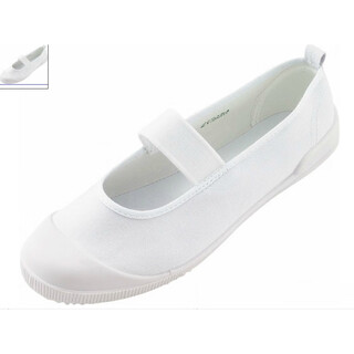 He fanxing kindergarten japanese style indoor canvas gymnastics performance nurse cosplay large size white shoes white 22 inner length 22cm about size 34