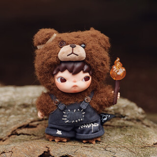 Pop mart hirono living wild-fight for joy plush doll plush doll