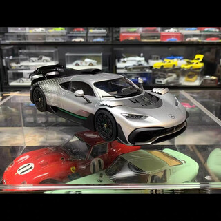 Nzg 1 18 mercedes-benz amg one star silver static alloy car model collection model