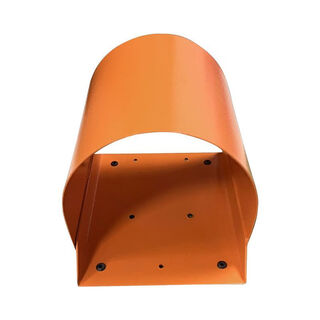 Foot switch terminal punch protection plate thickened anti-slip safety button protective cover foot pedal foot switch protective cover-orange