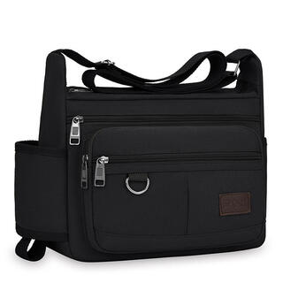 Mi lan tool bag new tool bag can hold water cup men's bag canvas outing messenger bag large capacity electrician's tool bag upgraded large version y9116 large version black