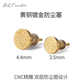 Xushansi mobile phone charging port dust plug 3.5mm4.4mm headphone hole dust plug hifi player small tail 3.5mm dust plug one