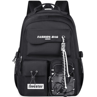 Edison inventor high school school bag junior high school college student large capacity water-repellent backpack travel backpack 2551-1g