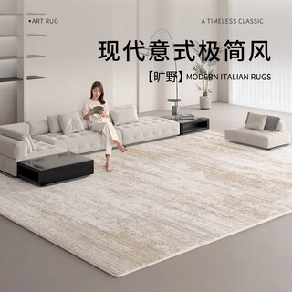 Aovoc carpet living room 2025 new style no-wash wipeable light luxury high-end no-wash sofa carpet wilderness 04 2*3 meters
