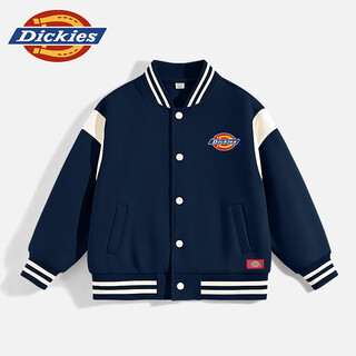 Dickies children's clothing children's spring and autumn jacket 2025 new small and medium-sized children's college style baseball uniform boys' autumn american autumn clothing
