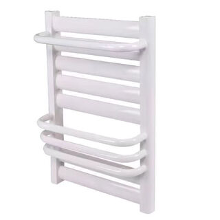 Jphznb new radiator central heating floor heating bathroom radiator wall-mounted small basket custom radiator height center distance 60 40cm*0mm 7+4 towel bar (no product)