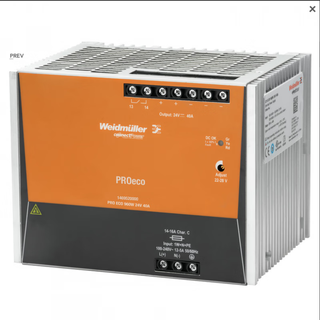 Weidmüller switching power supply pro eco 72w120w240w pro eco3 120w24v original proeco960w24v40a