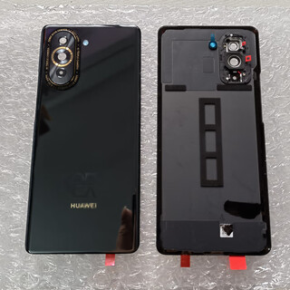 Suitable for huawei nova10 back cover original glass disassembly nova10pro back shell battery mobile phone back cover nova10 back cover bright black