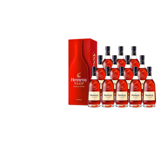 Hennessy (hennessy) vsop french imported cognac, foreign wine and spirits gift box vsop 1000ml 12 bottles