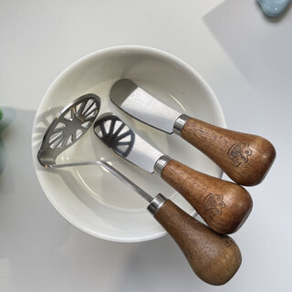 Lism german seiko mashed potato masher stainless steel egg crushing masher artifact household baby masher 1