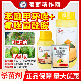 Basf jiangong benzylfluamide jian gong black star white powder early disease spot leaf disease jian gong pesticide fungicide 15ml