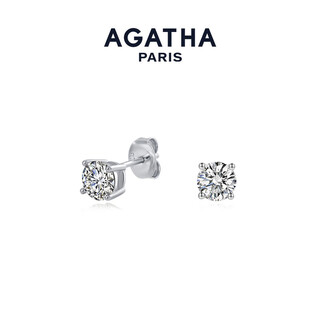 Agatha/aijiasha mermaid tears silver earrings for women, birthday gifts for girlfriends and best friends, high-end earrings