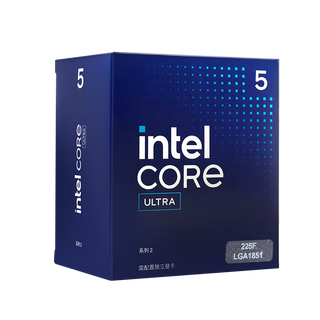 Intel core ultra series cpu desktop processor boxed ultra5-225f new boxed single cpu