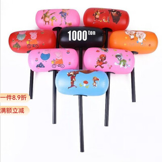 HKFZ大号气球充气千吨锤子吹气榔头惩罚亲子互动游戏玩具儿童充气锤 大号卡通千吨锤 1个
