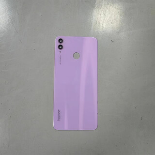 Suitable for honor 8x original disassembled back cover outer back shell second-hand glass battery cover back screen original mobile phone rear screen honor 8x back cover phantom purple disassembled 85 new framed lenses free disassembly