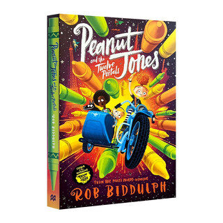 英文原版 Peanut Jones 花生琼斯之任意门 女版哈利波特 畅销儿童文学  小学教辅