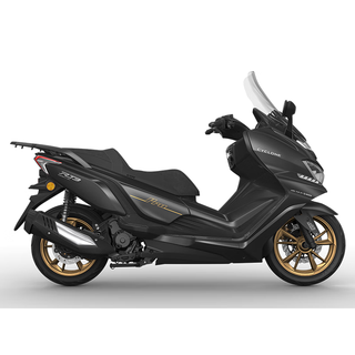 Secoron's new rt3 luxury comfort technology control large pedal major upgrade millimeter wave radar motorcycle rt3 smart version/exploration black