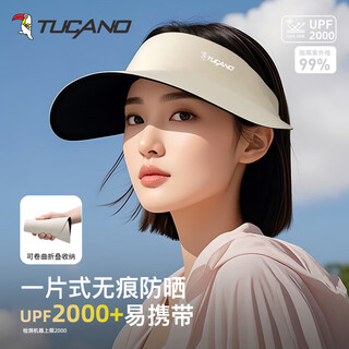 Woodpecker high-end true sun protection sun hat women's sun hat empty top hat summer sun hat anti-uv hat for girls