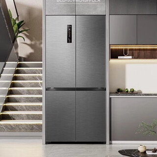 Ronshen 509ultra smart dual-purification four-door built-in refrigerator household variable frequency air-cooling alq five pf51905dw-dcb* active sterilization