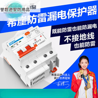 Anti-overload lightning protector lightning arrester lightning switch with short circuit leakage protector