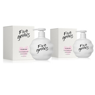 Korean herbal grain elastin for women's curly hair, moisturizing and styling, anti-frizz gel water, hair care essence, post-perm care, two bottles of elastic curl conditioner