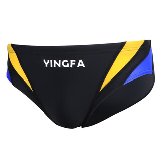 Yingfa swimming trunks men's competition racing training equipment students and teenagers competitive quick-drying briefs 9617-1 tight drag reduction, competition style xs recommended waist 53-59cm/23-25 size
