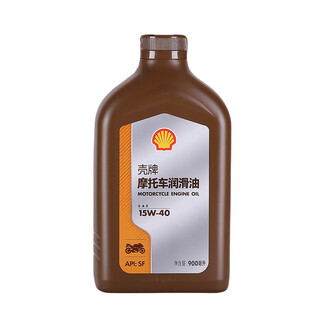 Shell sf grade 15w-40 four-stroke 4t motorcycle oil lubricant 900 ml