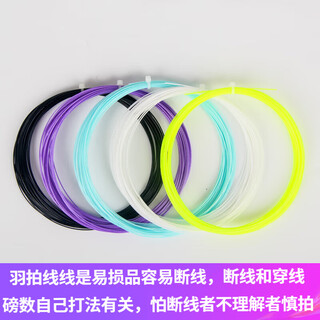 李宁（LI-NING）羽毛球拍线羽毛球线穿线服务 普通训练线【拍下不发货】