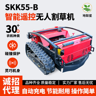 Ni zhier customized manufacturer dilianxing intelligent remote control lawn mower robot gasoline four-stroke weeder orchard land reclamation and grass cutting deposit skk55-b