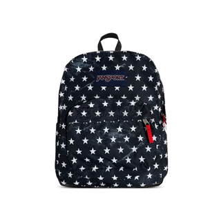 Jansport jasper backpack male college student school bag female casual lightweight waterproof campus travel backpack trend star 43*33*21 26 liters