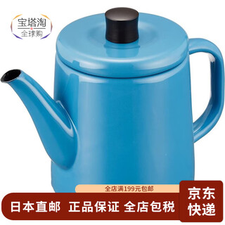 Fujihoro japan direct mail nodahoro kettle, enamel container, not easy to stain, blue, made in japan, ptr-1 (late arrival) 1.5l