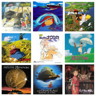 The original soundtrack of the collaboration between hayao yonemu and joe hisaishi. the complete set of 13 cds with lossless sound quality. the original soundtrack of the collaboration between hayao miyazaki and joe hisaishi.